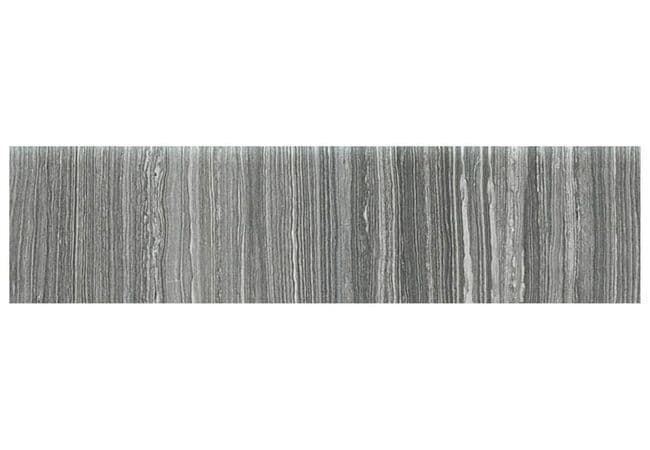 Anatolia Tile Eramosa Carbon Porcelain 3 x 12 Bullnose Polished / Matte — Anatolia Tile & Stone