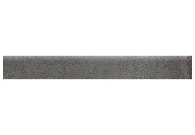 Anatolia Tile Industria Graphite Porcelain 3 X 24 Bullnose Matte — Anatolia Tile & Stone
