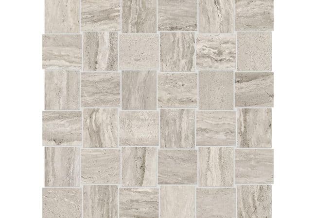 Anatolia Tile Precept Clay Porcelain 2 X 2 Basketweave Mosaic Matte, Anatolia Tile & Stone
