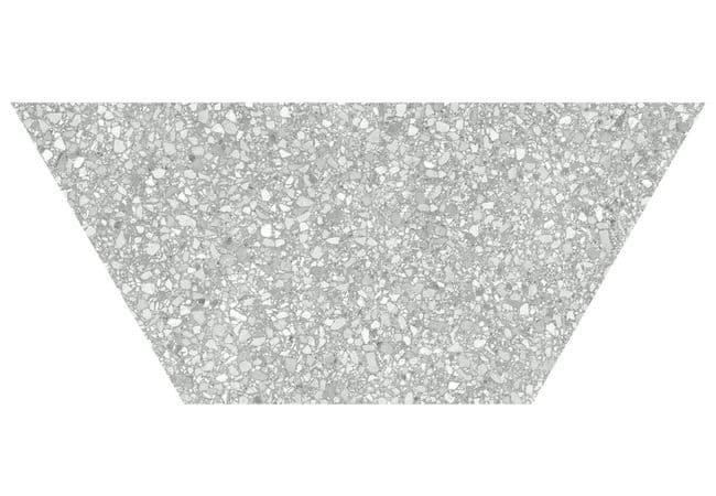Anatolia Tile Station Ash Porcelain 10 X 24 Half Hex Rectified Matte, Anatolia Tile & Stone
