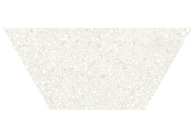Anatolia Tile Station Ivory Porcelain 10 X 24 Half Hex Rectified Matte, Anatolia Tile & Stone