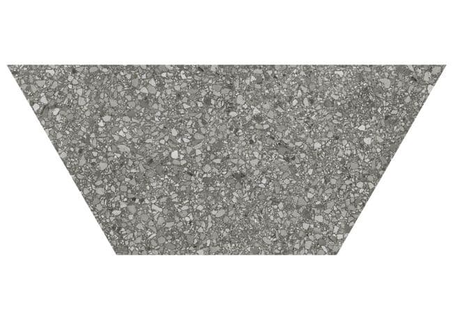 Anatolia Tile Station Shadow Porcelain 10 X 24 Half Hex Rectified Matte, Anatolia Tile & Stone