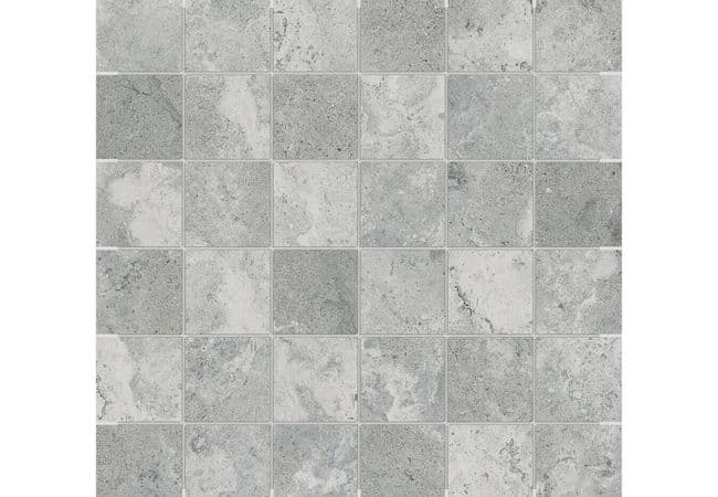Anatolia Tile Veneta Argento Porcelain 2 X 2 Mosaic Matte, Anatolia Tile & Stone