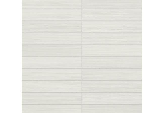 Anatolia Tile Zera Annex Bianco Porcelain 1 X 6 Stacked Mosaic Matte — Anatolia Tile & Stone