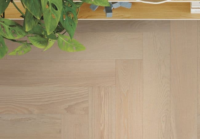 Anderson Tuftex European Ash Herringbone flooring collection sample