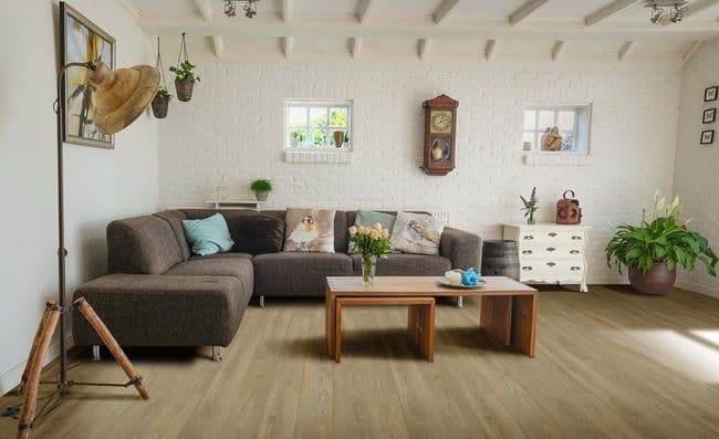 Taiga Building Aurra Vinyl flooring collection sample
