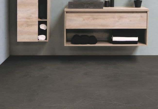Beaulieu Blacktex BL002 Element Dark Grey B0137 Sheet Vinyl — Beaulieu