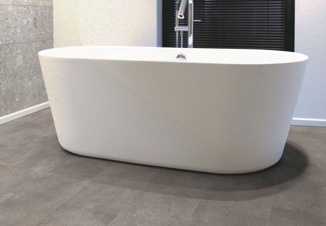 Beaulieu Blacktex BL002 Pavement Grey B0140 Sheet Vinyl, Beaulieu