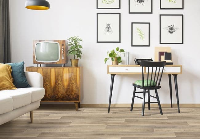 Beaulieu Reflect+ REP01 Fable Oak Latte U0069 Sheet Vinyl, Beaulieu