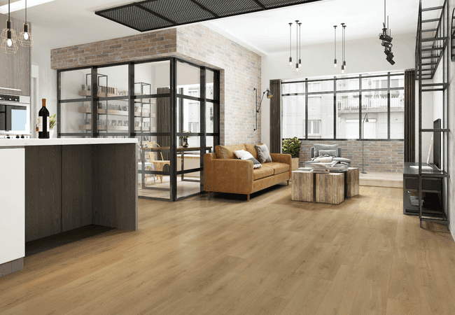 Biyork Floors Glue-Down Vinyl flooring sample