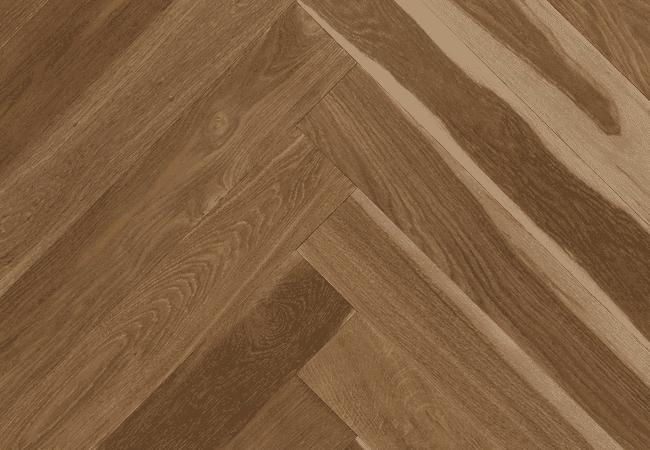 Biyork Floors Nouveau 7 Bespoke European Oak Herringbone Hidden Cabin — Biyork Floors