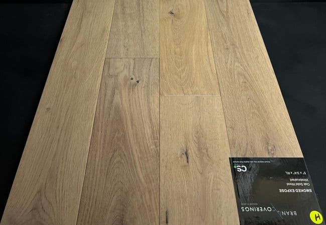 Brand Coverings White Oak Hardwood Smoked Expose — Canadian Standard