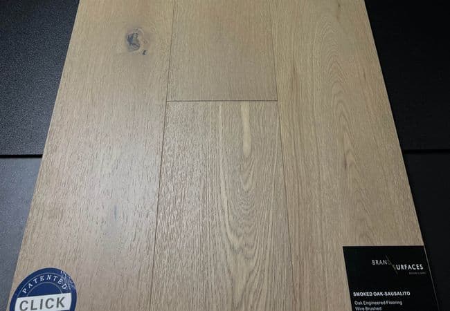 Canadian Standard Brand Surfaces Oak Sausalito 6-1/2" x 1/2" Engineered Hardwood, Canadian Standard