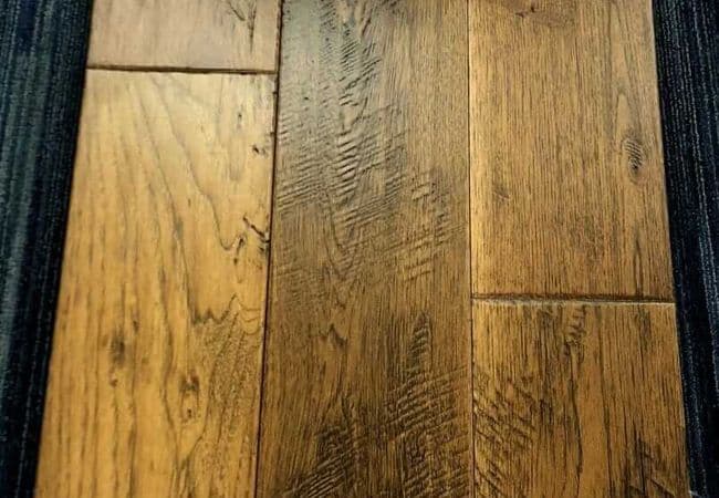 Canadian Standard Brand Surfaces Hickory Crafted Timber 6-1/2" x 3/4" Engineered Hardwood, Canadian Standard