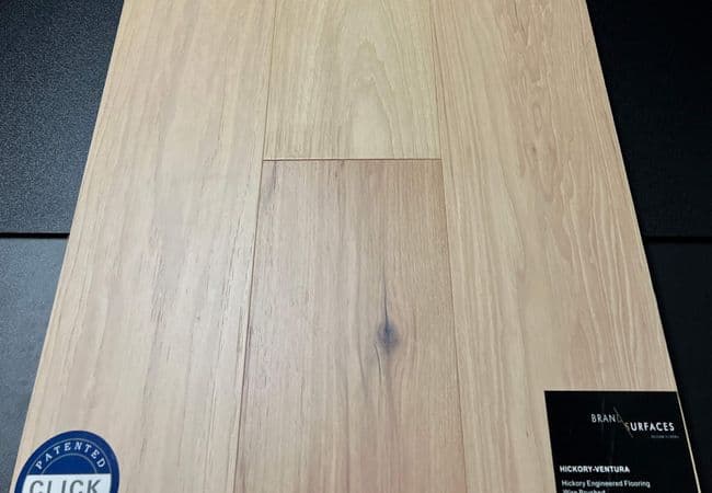 Canadian Standard Brand Surfaces Hickory Ventura 6-1/2" x 1/2" Engineered Hardwood, Canadian Standard