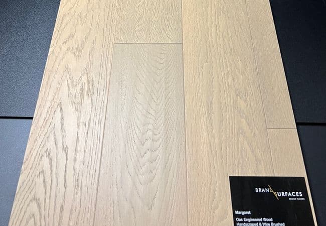 Canadian Standard Brand Surfaces Oak Margaret 6-1/2" Engineered Hardwood, Canadian Standard