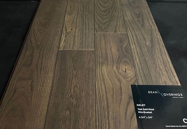 Brand Coverings Teak Hardwood Haley — Canadian Standard