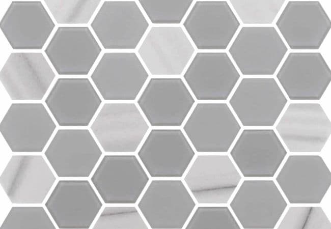 Ceratec Tile Exagon Grey — Ceratec Tiles