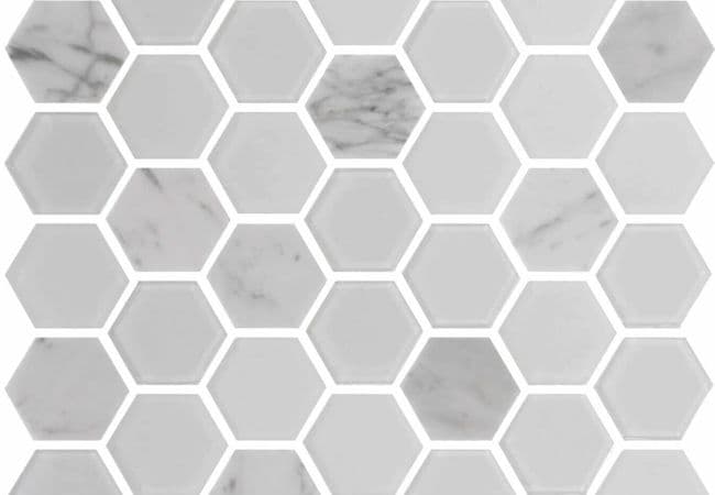 Ceratec Tile Exagon White — Ceratec Tiles