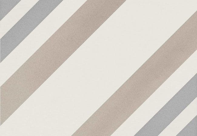 Ceratec Tile Anthology Geo C Taupe Deco, Ceratec Tiles