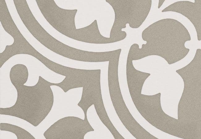 Ceratec Tile Anthology Original C Taupe Deco — Ceratec Tiles