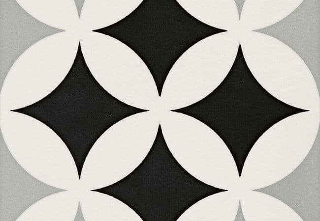 Ceratec Tile Anthology Original D Grey Deco — Ceratec Tiles