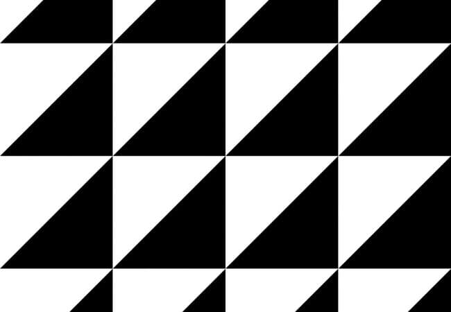 Ceratec Tile Retromix Triangle BWS — Ceratec Tiles