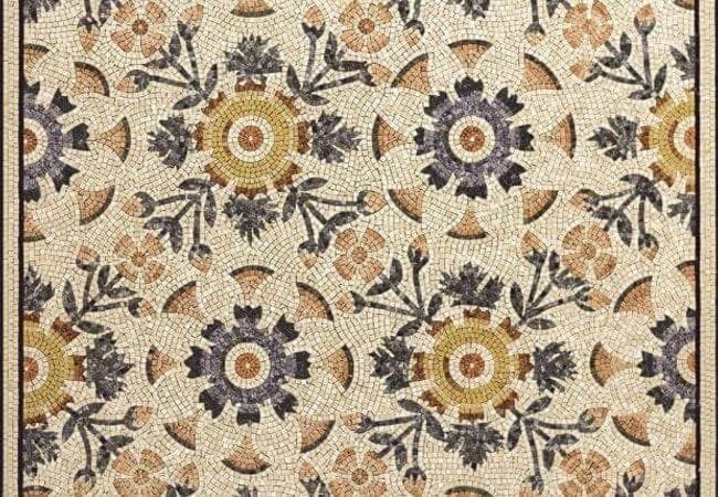 Ciot Tile Arazzo Tappeto Fiorito 1 60.25''x60.25'' — Ciot Tiles