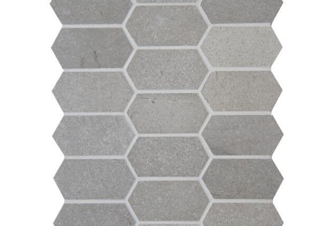Ciot Tile Mudmosaic Rock 2 Ash Honed 2''x4'', Ciot Tiles