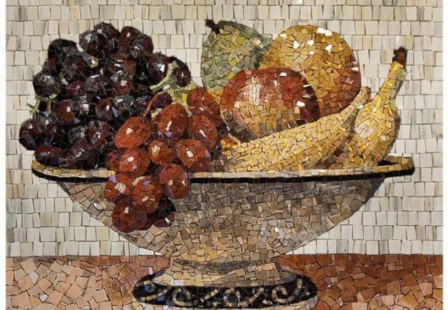 Ciot Tile Natura Vaso Di Frutta 1 30''x30'' — Ciot Tiles