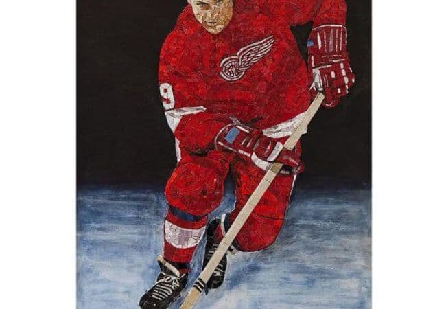 Ciot Tile Omaggio Hockey Gordie Howe 1 24.38''x36.5'', Ciot Tiles