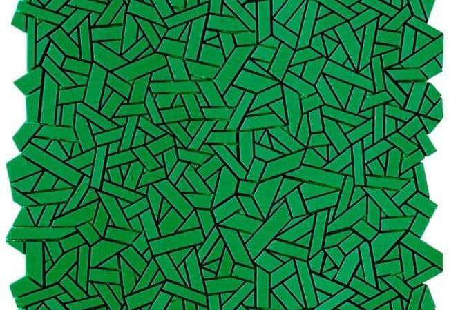 Ciot Tile Textures Fasce Lisce Mos. Verde Traffico, Ciot Tiles