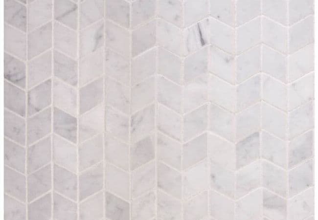Ciot Tile Bianco Carrara Ribbon Polished 1 3/4'' — Ciot Tiles