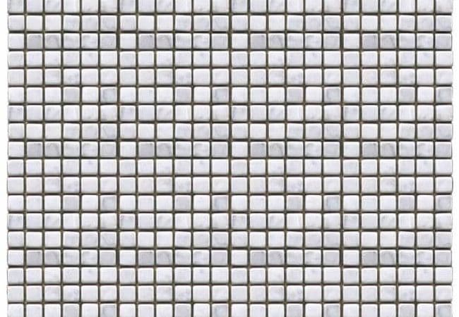 Ciot Tile Bianco Carrara Square Tumbled 5/8''x5/8'' — Ciot Tiles