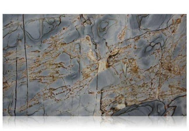 Ciot Tile Blue Roma Leather Finish 3/4'' — Ciot Tiles