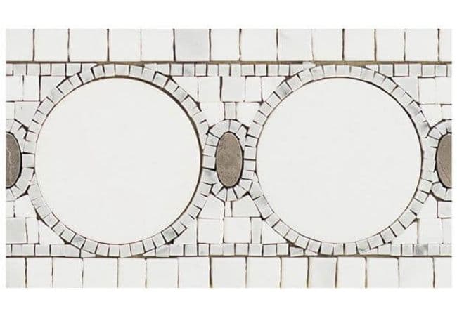Ciot Tile Classico Caorle 1A Border 6''x10'', Ciot Tiles