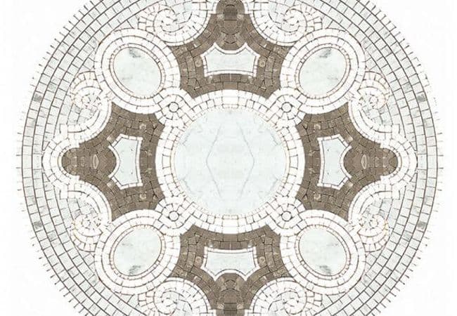 Ciot Tile Classico Meldola 1 Medallion 34.75'' — Ciot Tiles