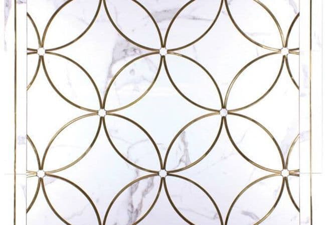 Ciot Tile Dekko Anello D'Oro 6B 56''x56'' — Ciot Tiles