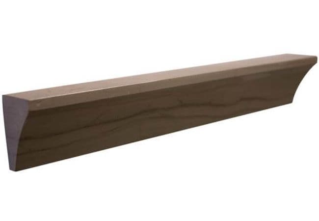 Ciot Tile Escarpment Dark Cornice Molding Polished 2''x12'' — Ciot Tiles