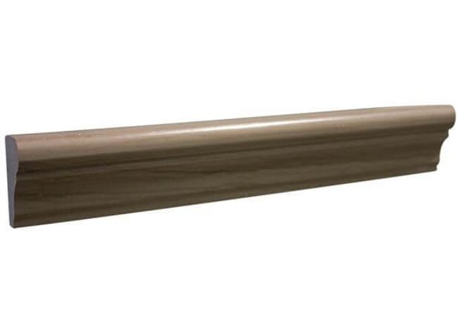 Ciot Tile Escarpment Dark Frame Molding Polished 2''x12'', Ciot Tiles