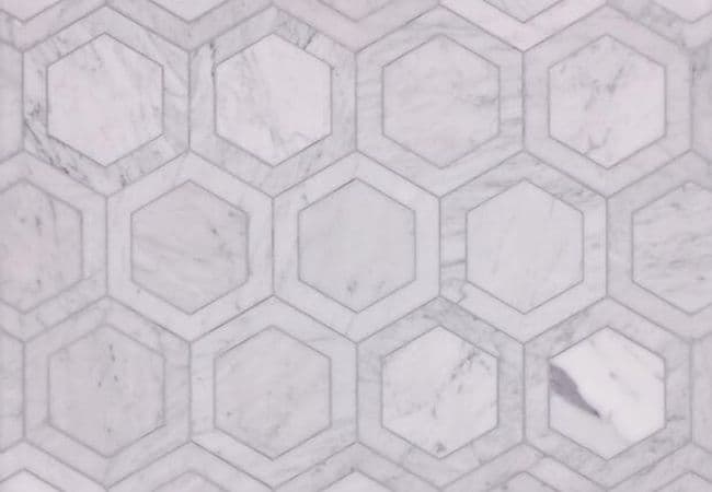 Ciot Tile Essentia 6.5X5.62 Honeycomb Grigio Honed Field, Ciot Tiles