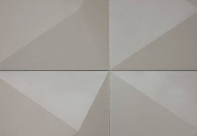 Ciot Tile Fifth Avenue Prisma Cinza Satin Finish 16''x16'', Ciot Tiles