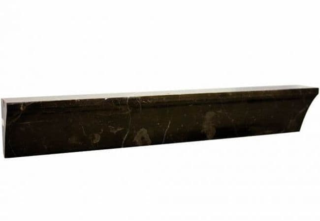 Ciot Tile Laurent Brown Cornice Molding Polished 2''x12'' — Ciot Tiles