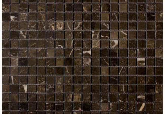 Ciot Tile Laurent Brown Polished 5/8''x5/8'' — Ciot Tiles