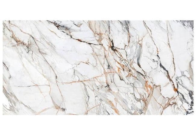 Ciot Tile Neolith Calacatta Luxe 01 Decor Pol. 12mm 63X126, Ciot Tiles