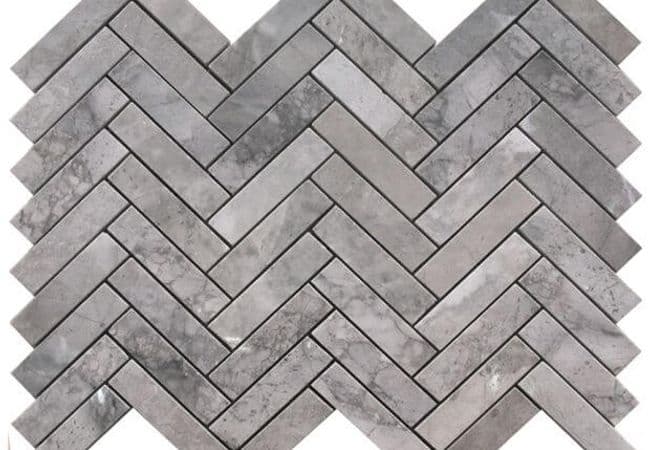 Ciot Tile Polar Grey Arrow M Polished 3/4''x3'' — Ciot Tiles