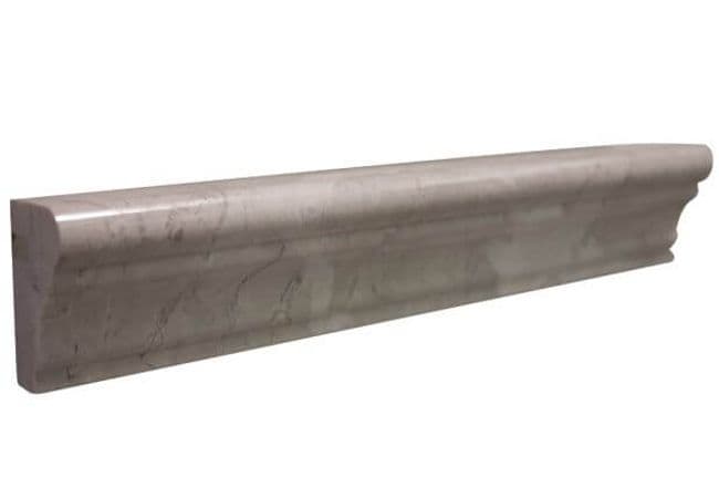 Ciot Tile Polar Grey Frame Molding Polished 2''x12'', Ciot Tiles
