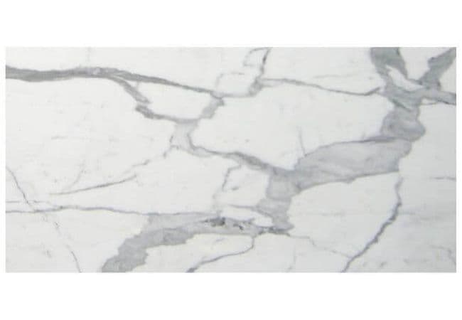 Ciot Tile Statuario Extra On Porcelain Support Polished 12''x24'' — Ciot Tiles