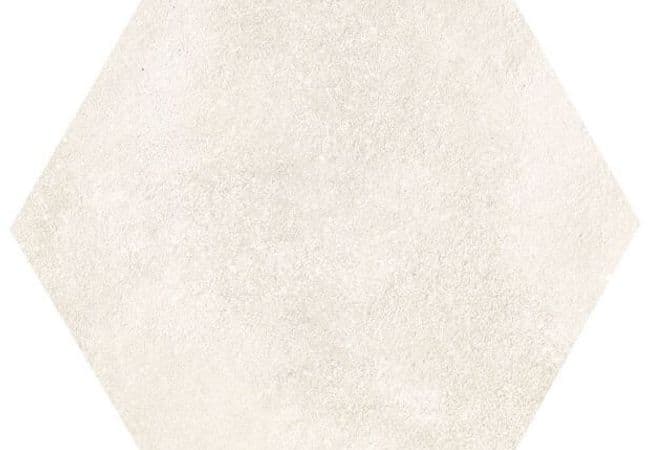 Ciot Tile 20''x23.2'' Uptown Esagona White Nat. — Ciot Tiles