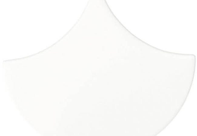 Ciot Tile 5.5''x6'' Urban Atelier Scales Branco Luc. — Ciot Tiles